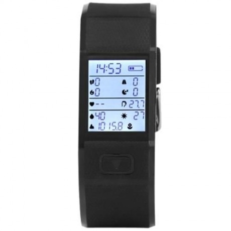 HESVIT S3 SMART HESVITBAND WRIST TEMPERATURE TRACKING WRISTBAND (BLACK)