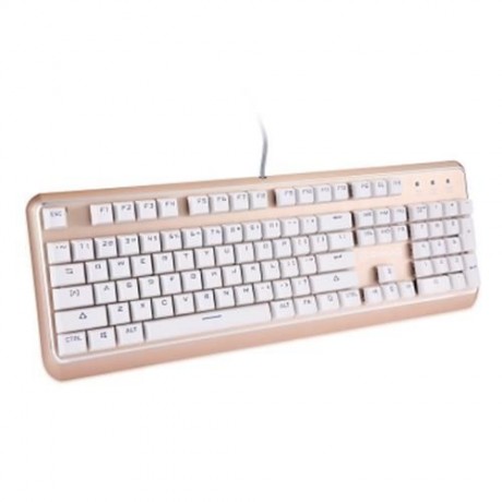 SHMAG S300 PROFESSIONAL MECHANICAL HAND-FEEL BLUE AXIS USB WIRED GAMING KEYBOARD WITH BACK
