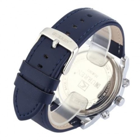 CURREN 8207 CASUAL MALE QUARTZ WATCH WITH DECORATIVE SUB-DIAL (BROWN)