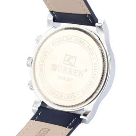 CURREN 8207 CASUAL MALE QUARTZ WATCH WITH DECORATIVE SUB-DIAL (GREEN)