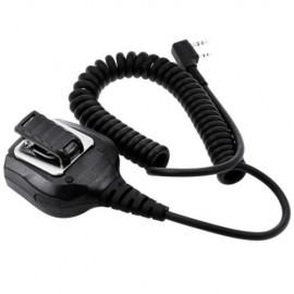 HANDHELD WATERPROOF TYT SPEAKER MIC FOR MD-380 DM-UVF10 MD-280 MD-390 TC-3000A (BLACK)