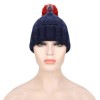 CASUAL VENONAT DECORATION WARM UNISEX KNITTED SOFT HAT (CADETBLUE)
