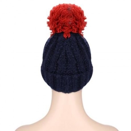 CASUAL VENONAT DECORATION WARM UNISEX KNITTED SOFT HAT (CADETBLUE)