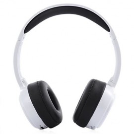 MARROW 303B WIRELESS BLUETOOTH 4.0 HEADBAND HEADPHONES VOLUME CONTROL SUPER BASS (WHITE)