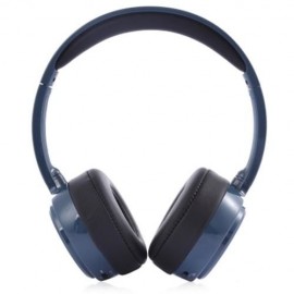 MARROW 303B WIRELESS BLUETOOTH 4.0 HEADBAND HEADPHONES VOLUME CONTROL SUPER BASS (BLUE)