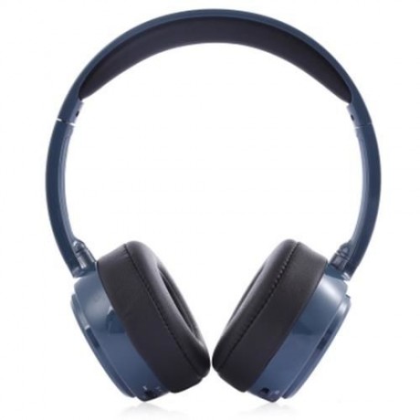 MARROW 303B WIRELESS BLUETOOTH 4.0 HEADBAND HEADPHONES VOLUME CONTROL SUPER BASS (BLUE)