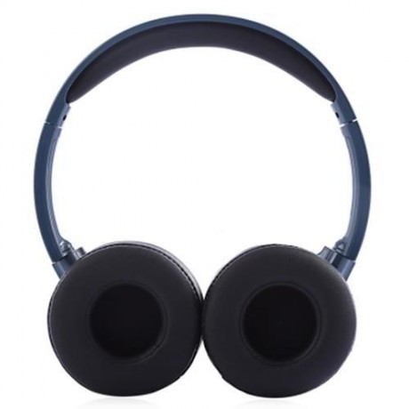 MARROW 303B WIRELESS BLUETOOTH 4.0 HEADBAND HEADPHONES VOLUME CONTROL SUPER BASS (BLUE)