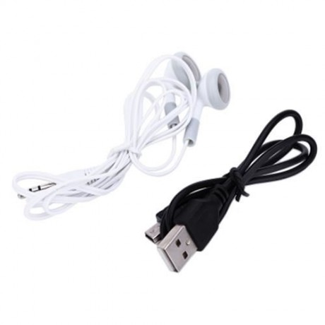 PORTABLE FLASH LED LIGHT CRACK PATTERN SUPPORT TF CARD MP3 MUSIC PLAYER WITH SPEAKER (BLAC