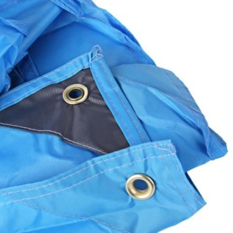BLUEFIELD MULTIFUNCTION WATERPROOF CAMPING PICNIC BEACH SUN SHELTER TENT MAT (AZURE)