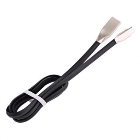 MICRO USB  ALUMINUM ALLOY COPPER CORE TRANSFER DATA SYNCHRONIZATION CHARGING CORD 0.9M (BL