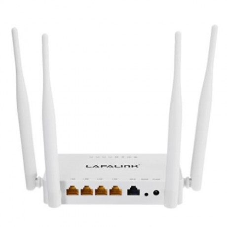 LAFALINK LF - R190 HIGH POWER 2.4GHZ 300MBPS 802.11N WIRELESS ROUTER (WHITE)