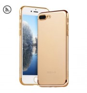 HOCO ULTRA SLIM SOFT ELECTROPLATE PLATING TPU CASE FOR IPHONE 7 PLUS (GOLDEN)