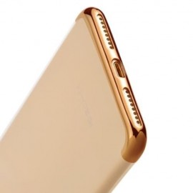 HOCO ULTRA SLIM SOFT ELECTROPLATE PLATING TPU CASE FOR IPHONE 7 PLUS (GOLDEN)