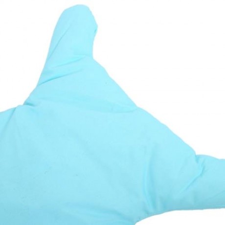 WARM WINTER SWEET CARTOON SHARK BABIES SLEEP BAG THICK INFANT BLANKET (LIGHT BLUE)
