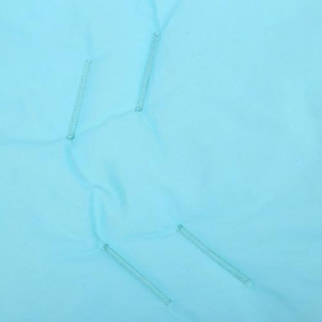 WARM WINTER SWEET CARTOON SHARK BABIES SLEEP BAG THICK INFANT BLANKET (LIGHT BLUE)