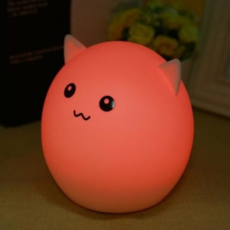 YOUOKLIGHT DC 5V 0.4W LED USB RECHARGEABLE NIGHT CUTE LIGHT COLOR CHANGING BEDSIDE LAMP (W