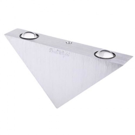 YOUOKLIGHT TRIANGLE 3W LED WALL LAMP NIGHT LIGHT (RED)