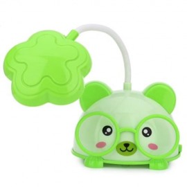 CHAO SHENG CS115 2 MODES LOVELY BEAR EYE-PROTECTION 5W LED DESK LAMP NIGHT LIGHT (GREEN)