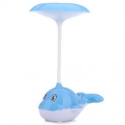 PORTABLE WHALE EYE-PROTECTION 2.5W LED DESK LAMP TOUCH CONTROL 3 DIMMABLE NIGHT LIGHT (LAK