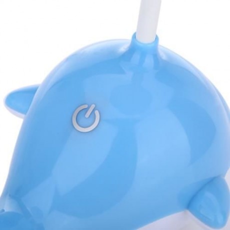 PORTABLE WHALE EYE-PROTECTION 2.5W LED DESK LAMP TOUCH CONTROL 3 DIMMABLE NIGHT LIGHT (LAK