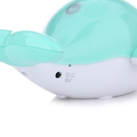 PORTABLE WHALE EYE-PROTECTION 2.5W LED DESK LAMP TOUCH CONTROL 3 DIMMABLE NIGHT LIGHT (GRE