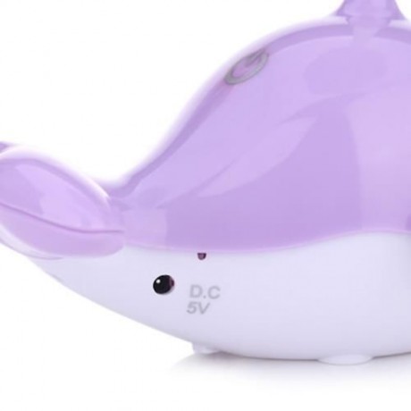 PORTABLE WHALE EYE-PROTECTION 2.5W LED DESK LAMP TOUCH CONTROL 3 DIMMABLE NIGHT LIGHT (LIG