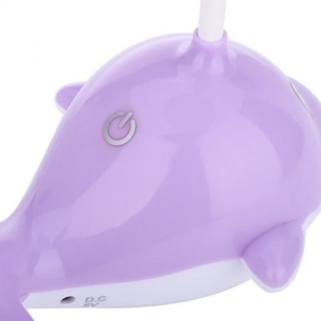 PORTABLE WHALE EYE-PROTECTION 2.5W LED DESK LAMP TOUCH CONTROL 3 DIMMABLE NIGHT LIGHT (LIG