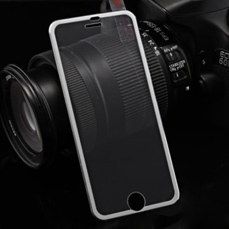 3D TOUGHENED GLASS CURVED METAL EDGE SHATTERPROOF FULL SCREEN PROTECTIVE FILM FOR IPHONE 7