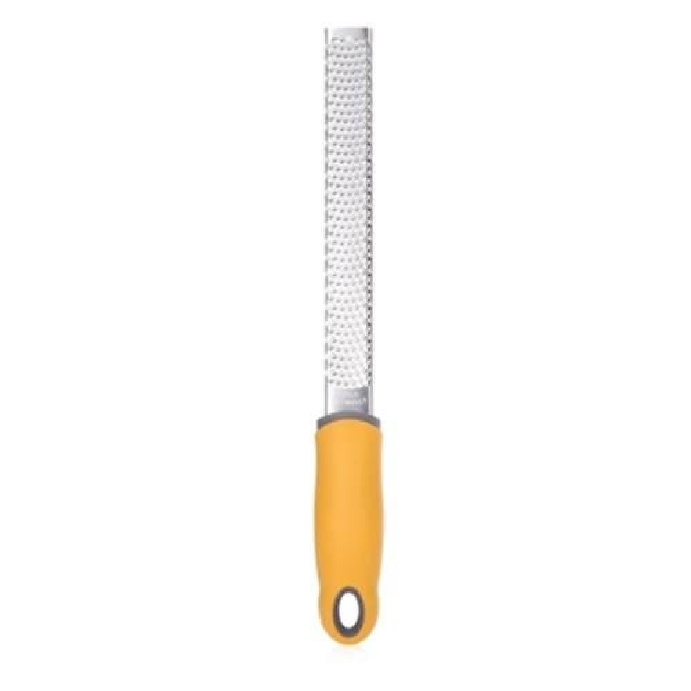 304 STAINLESS STEEL BLADE CITRUS CHOCOLATE CHEESE GRATER ZESTER WITH PROTECTIVE COVER (YEL 304 STAINLESS STEEL BLADE CITRUS CHOCOLATE CHEESE GRATER ZESTER WITH PROTECTIVE COVER (YEL