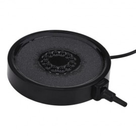 1W 12 LEDS UNDERWATER FLAME LAMP DISK BUBBLE LIGHT (WHITE)