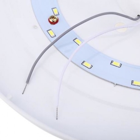 ROUND 35CM 15W 1200LM AC 185 - 265V SMD 5730 LED CEILING LIGHT (SILVER)