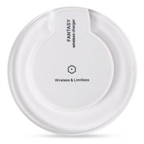 CRYSTAL CLEAR QI WIRELESS CHARGER   CHARGING RECEIVER   TRANSPARENT BACK COVER FOR IPHONE 
