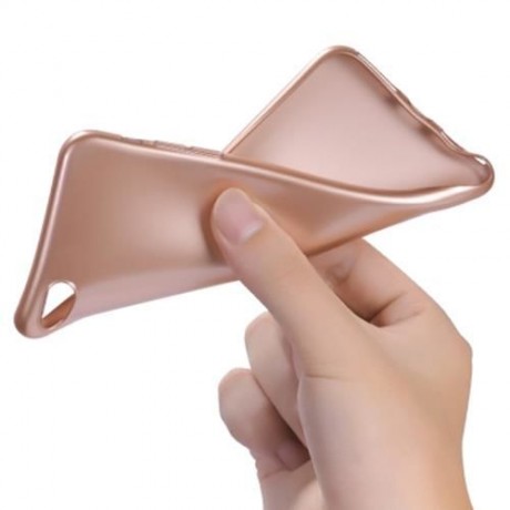 HOCO LIGHTWEIGHT SERIES PROTECTIVE SHELL TPU BACK COVER CASE FOR IPHONE 7 (ROSE GOLD)