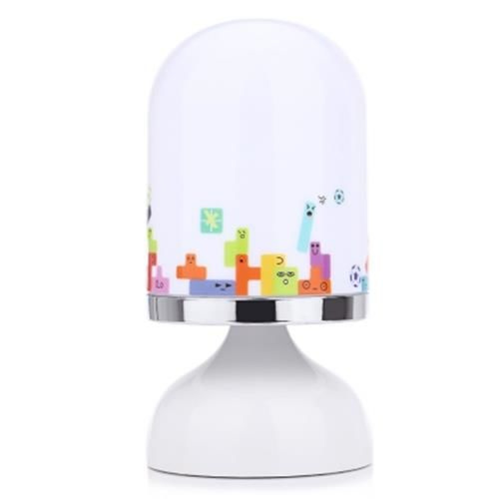 0.3W CREATIVE USB RECHARGEABLE TOUCH DIMMABLE LED NIGHT LIGHT (WHITE)