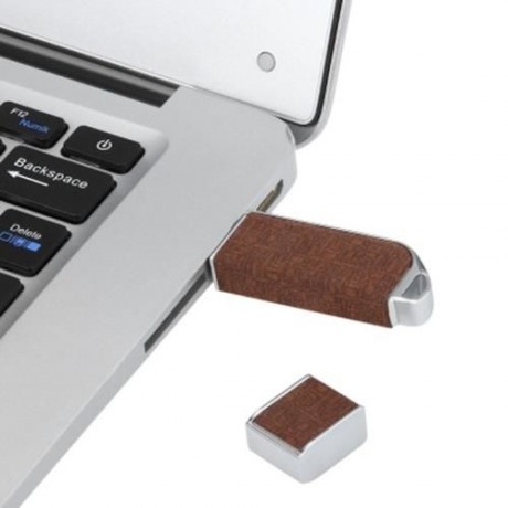 FYEO CR - FPD / 232 ANTI-COPY USB 2.0 FLASH DRIVE STORAGE THUMB (BROWN)