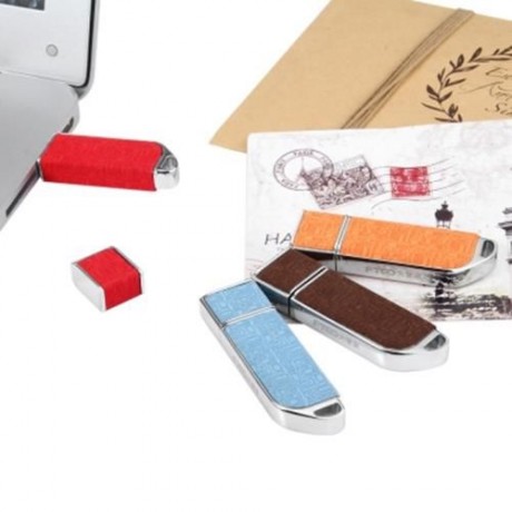 FYEO CR - FPD / 232 ANTI-COPY USB 2.0 FLASH DRIVE STORAGE THUMB (BROWN)