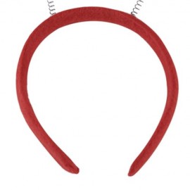 SWEET CHRISTMAS GIFT CARTOON DESIGN HEADWEAR ELASTIC DOUBLE HEAD BUCKLE HEADBAND (SNOWMAN)