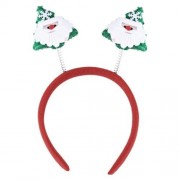 SWEET CHRISTMAS GIFT CARTOON DESIGN HEADWEAR ELASTIC DOUBLE HEAD BUCKLE HEADBAND (OLD MAN)