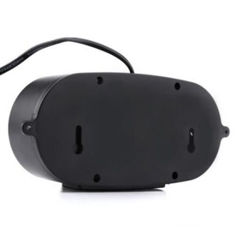 AC 250V 5W LED STAGE LIGHT HALLOWEEN PROJECTOR WITH 4PCS SWITCHABLE PATTERN LENS (BLACK)