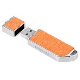 FYEO CR - FPD / 232 ANTI-COPY USB 2.0 FLASH DRIVE STORAGE THUMB (ORANGE)