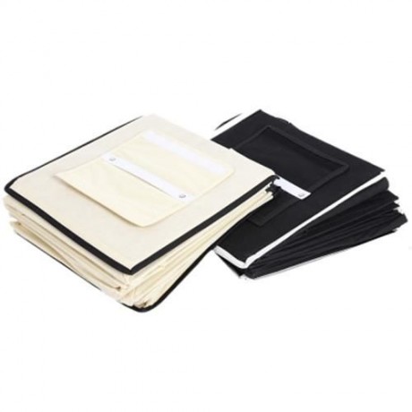 NON-WOVEN FABRIC WARDROBE CLOSET STORAGE BAG MULTI-LAYER HANGING CLOTHES SPACE SAVING POCK