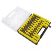 150PCS HIGH-SPEED STEEL 0.4 - 3.2MM MINI PRECISION TWIST DRILL BIT TOOL WITH CASE (SILVER)