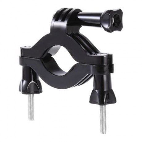 TELESIN MOTORCYCLE HANDLE BAR MOUNT WITH CAGE HOUSING FOR POLAROID CUBE / CUBE  ACTION CAM