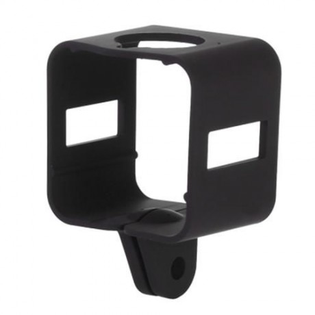 TELESIN MOTORCYCLE HANDLE BAR MOUNT WITH CAGE HOUSING FOR POLAROID CUBE / CUBE  ACTION CAM