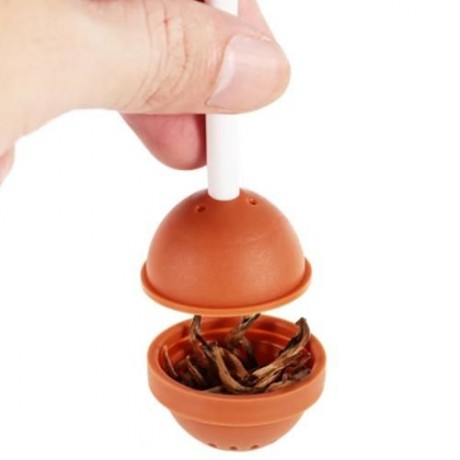CREATIVE COLORFUL SWEET CANDY SHAPE SILICONE TEA INFUSER FILTER STRAINER (COFFEE)