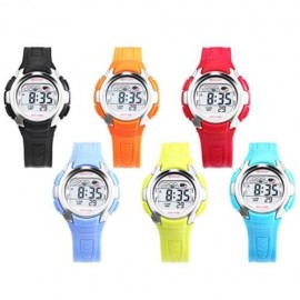 MINGRUI 8520 KIDS DIGITAL MOVT WATCH LED LIGHT DATE DAY CHRONOGRAPH DISPLAY 3ATM WRISTWATC