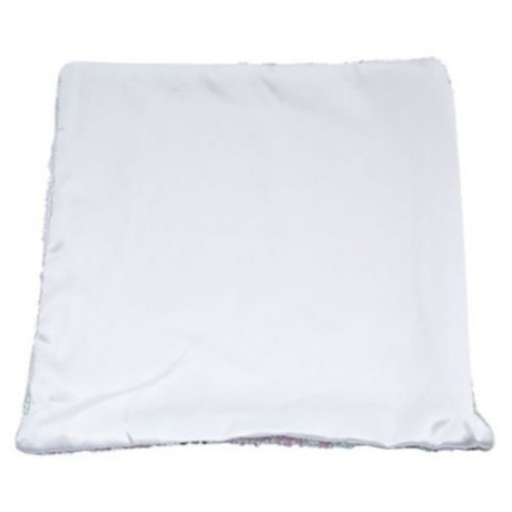 40 X 40CM FASHION DIY TWO TONE GLITTER SEQUINS THROW PILLOW DECORATIVE CUSHION COVER (COLO