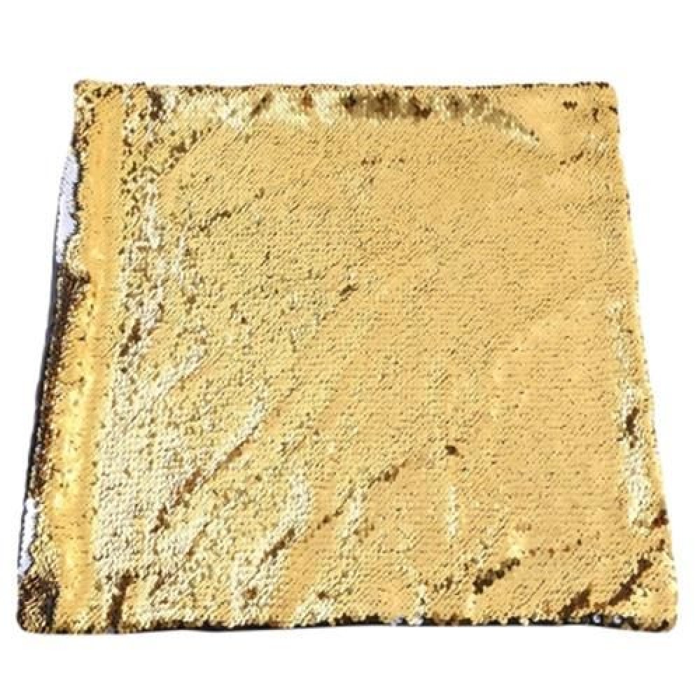40 X 40CM FASHION DIY TWO TONE GLITTER SEQUINS THROW PILLOW DECORATIVE CUSHION COVER (GOLD 40 X 40CM FASHION DIY TWO TONE GLITTER SEQUINS THROW PILLOW DECORATIVE CUSHION COVER (GOLD