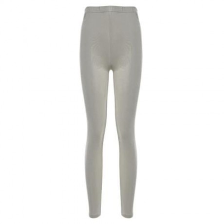 BRIEF MID WAIST FAUX LEATHER PANTS FOR WOMEN (GRIEGE)