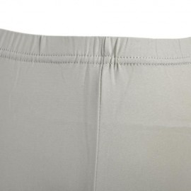 BRIEF MID WAIST FAUX LEATHER PANTS FOR WOMEN (GRIEGE)